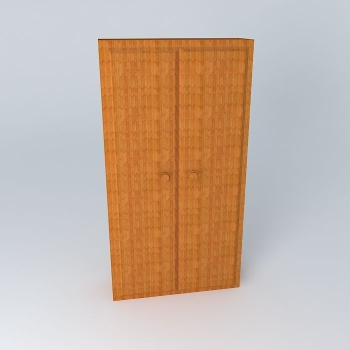 Shelf Cabinet Free 3D model_2
