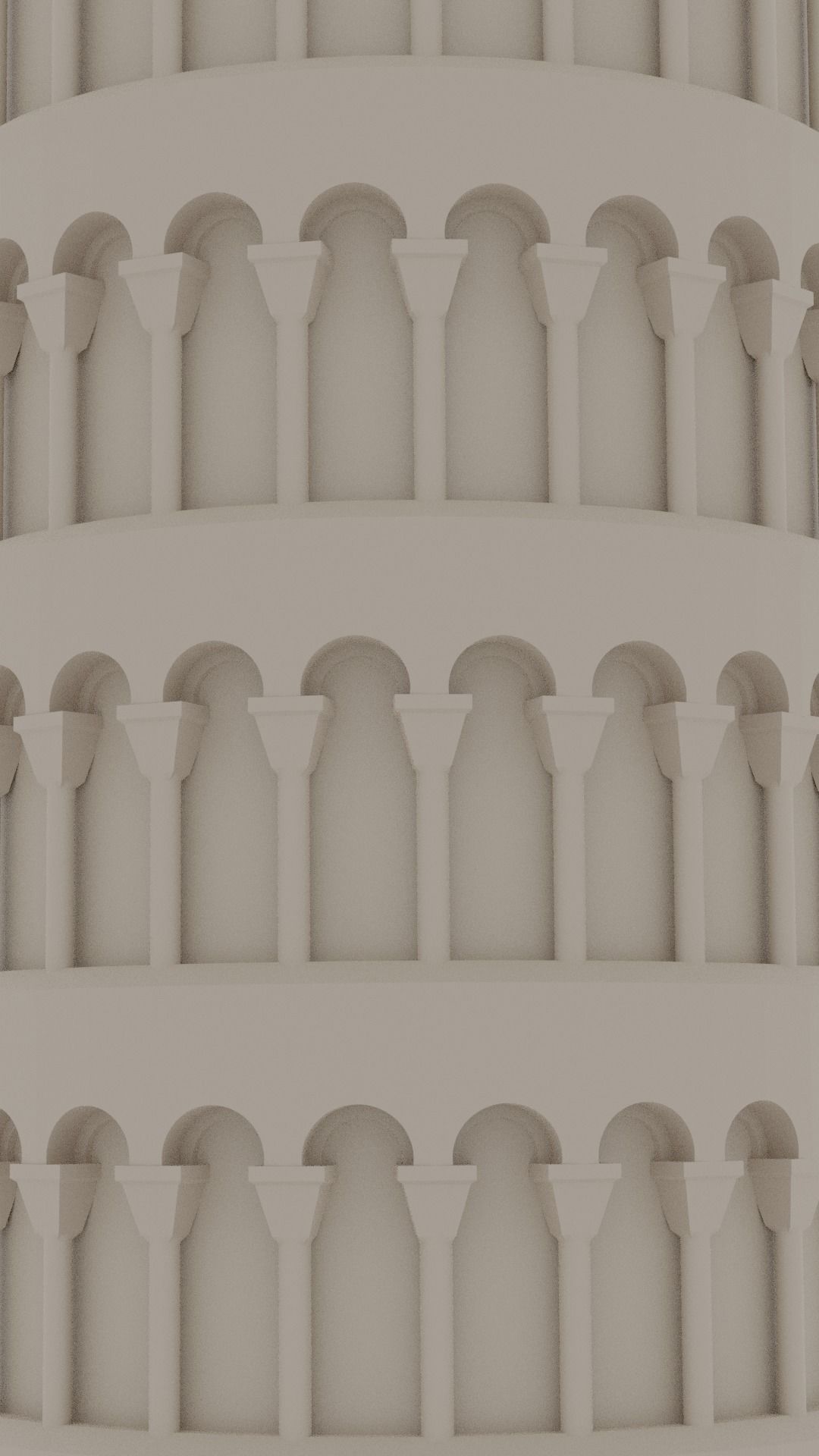 Leaning Tower of Pisa 3D model_4