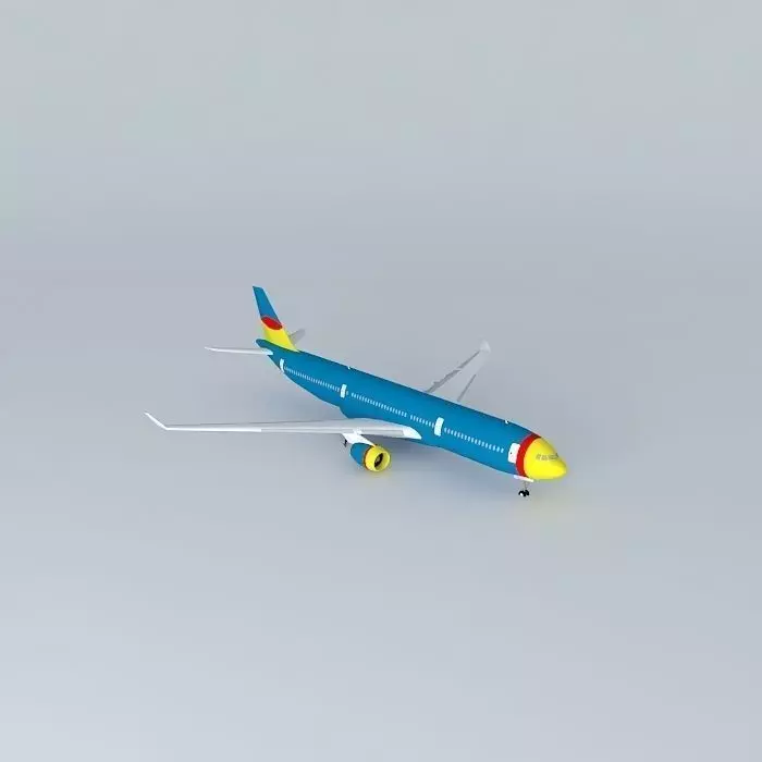 Airbus A330-300 Royal Airways Free 3D model