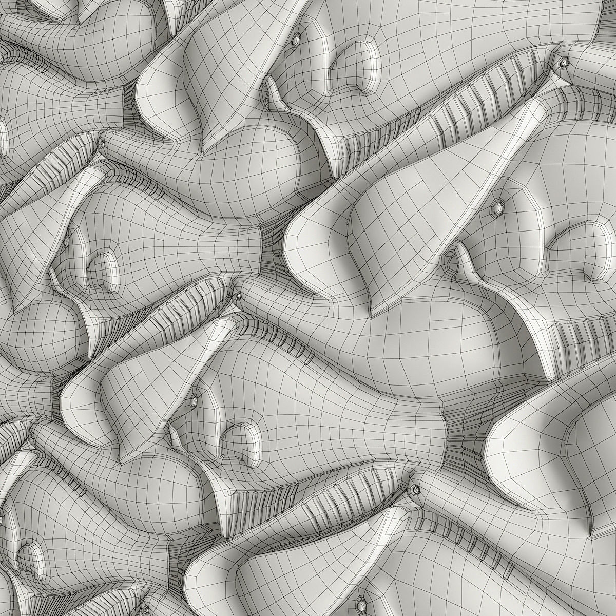 Decorative Panel 3D model_5