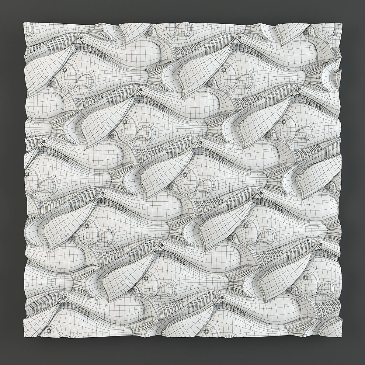 Decorative Panel 3D model_1