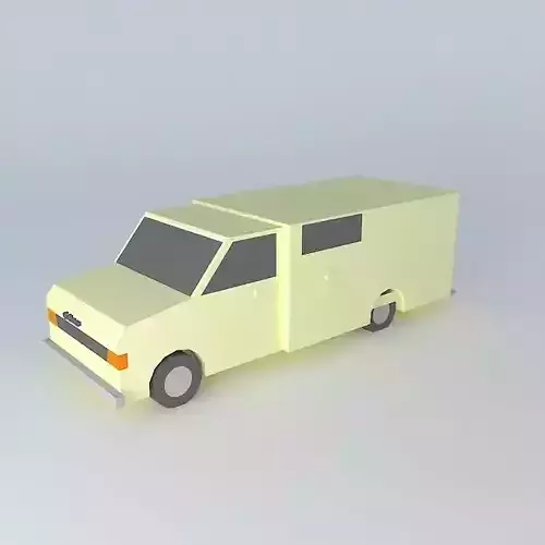 G-Motors CamperVan Free 3D model