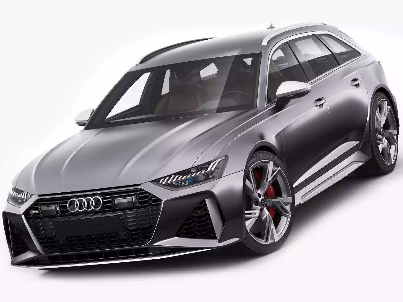 Audi RS6 avant 2020 3D model