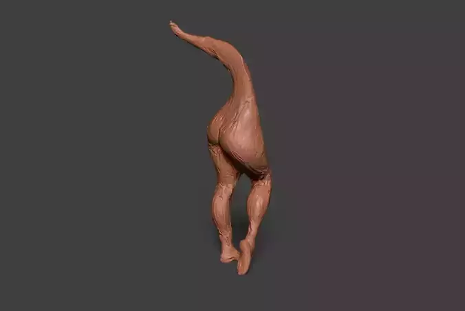 Clay Legs 5 3D print model
