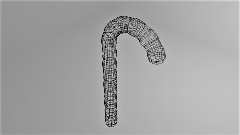 Lollipop Canes 3D model_4