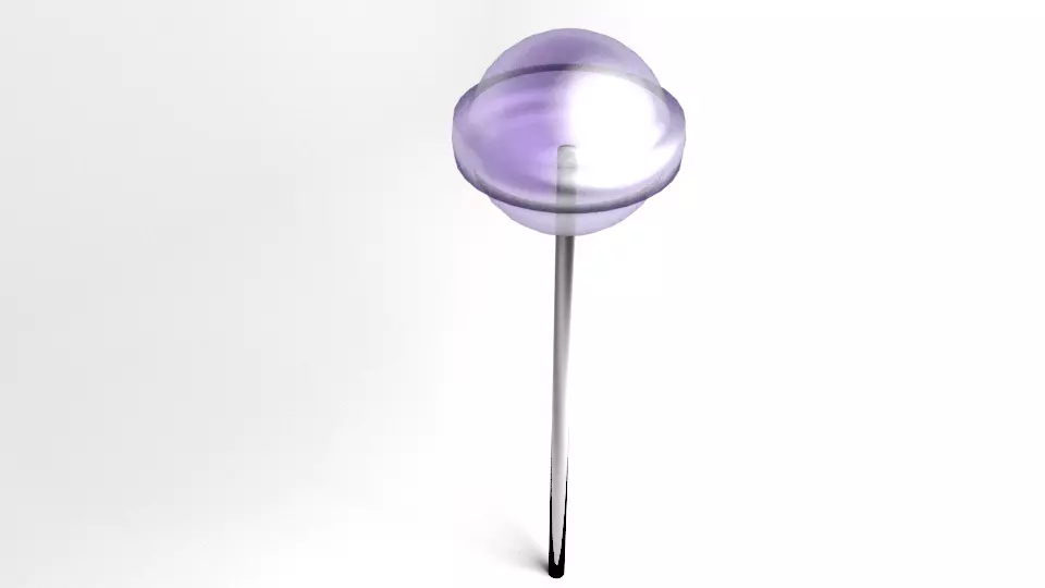 Lollipop Tootsie 3D model_0