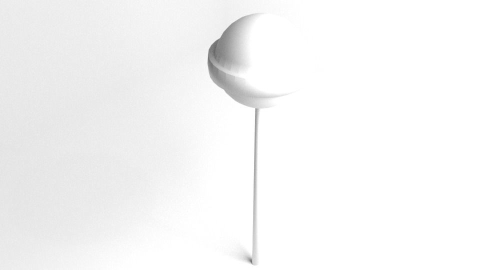 Lollipop Tootsie 3D model_3