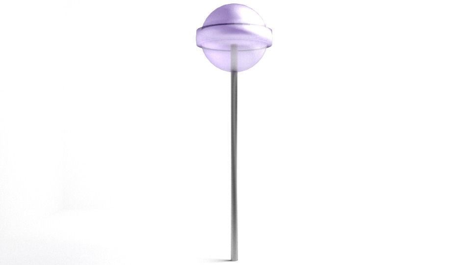 Lollipop Tootsie 3D model_1