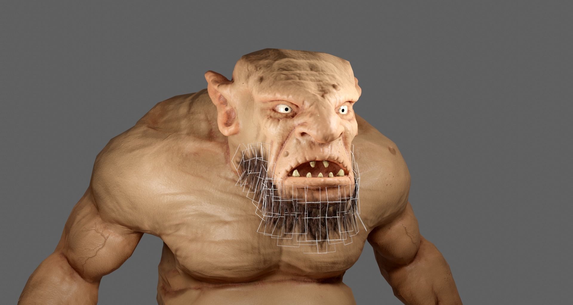 Ogre creature 3D model_9