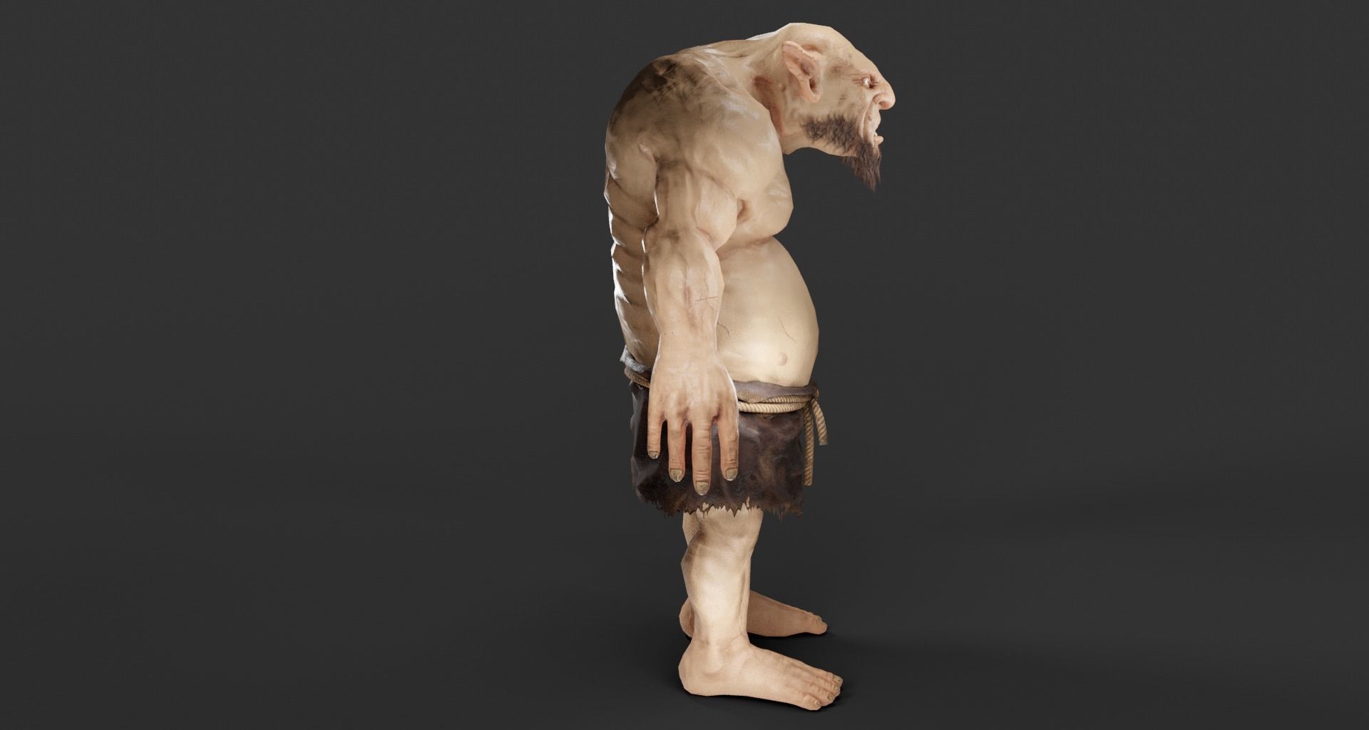 Ogre creature 3D model_6