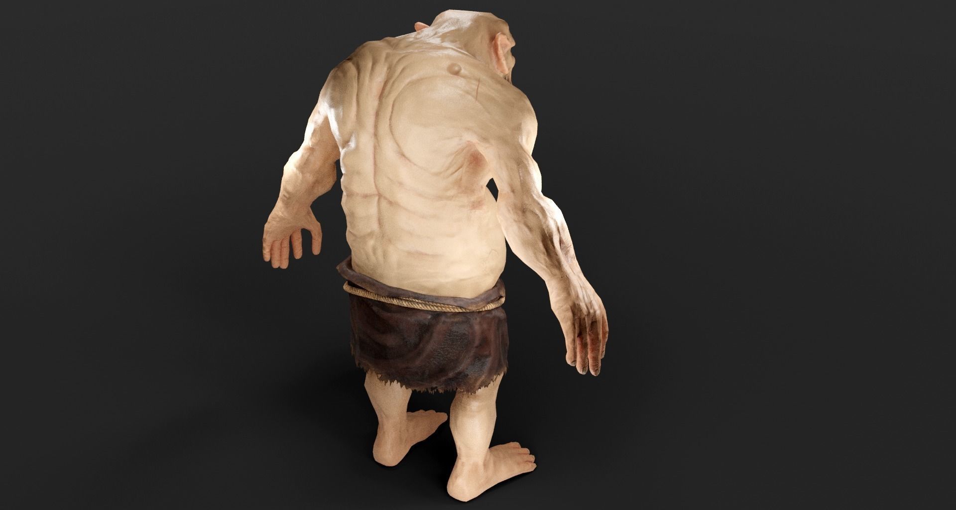 Ogre creature 3D model_7