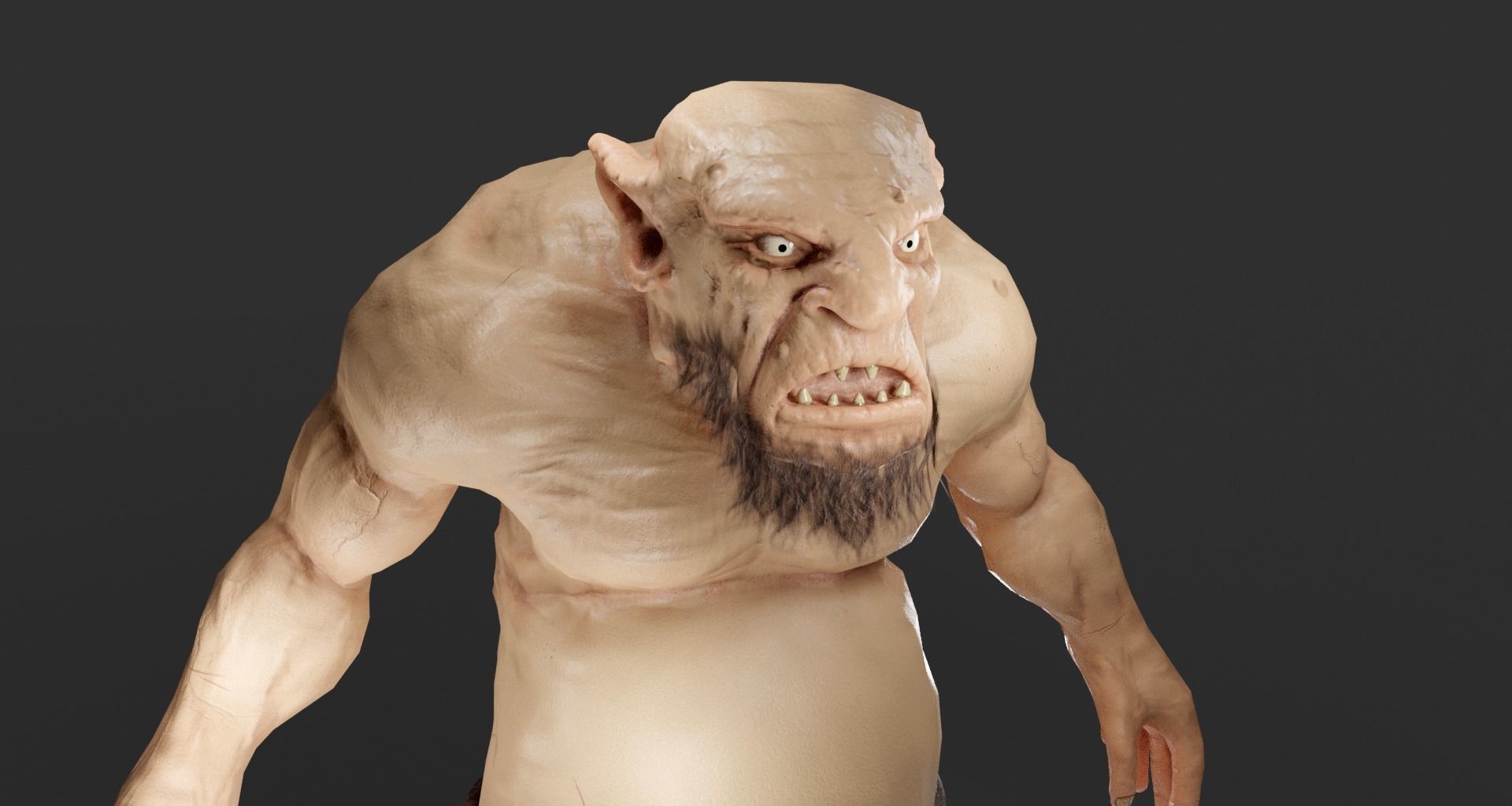 Ogre creature 3D model_5