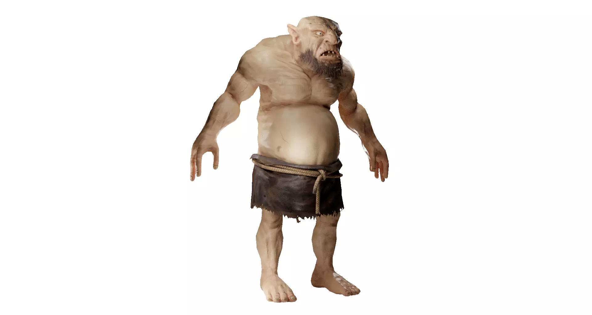 Ogre creature 3D model_0