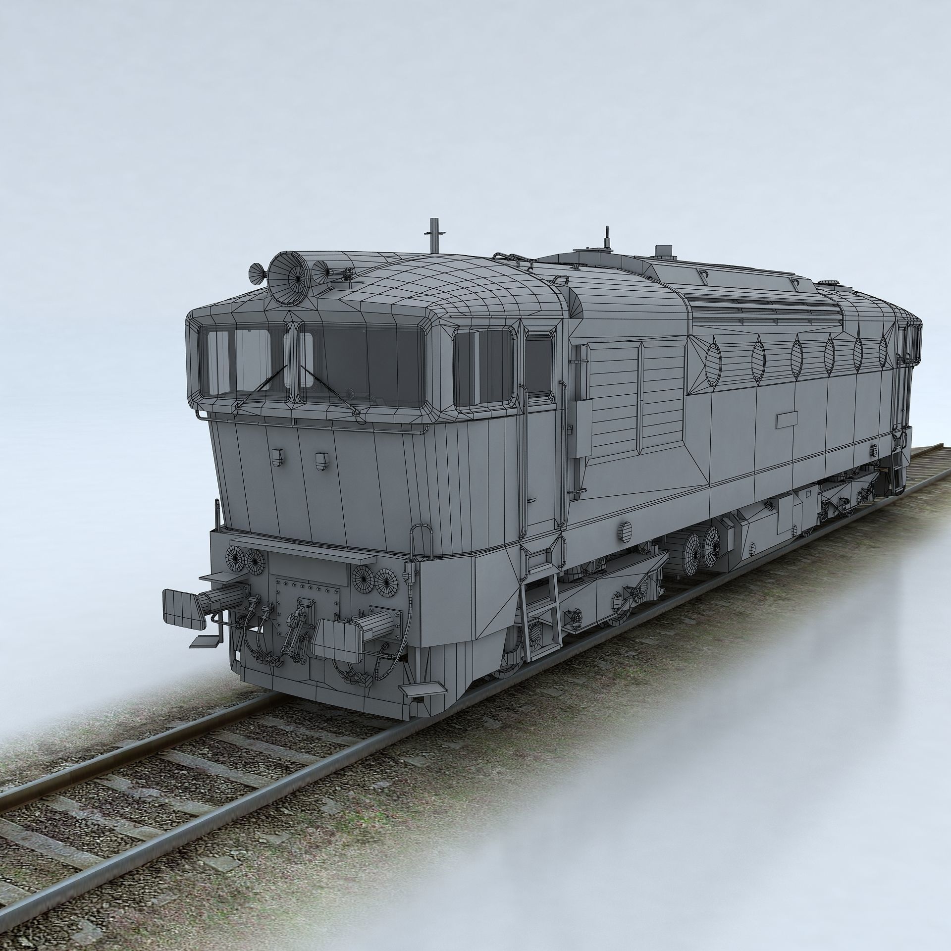 T750 Brejlovec Low-poly 3D model_13