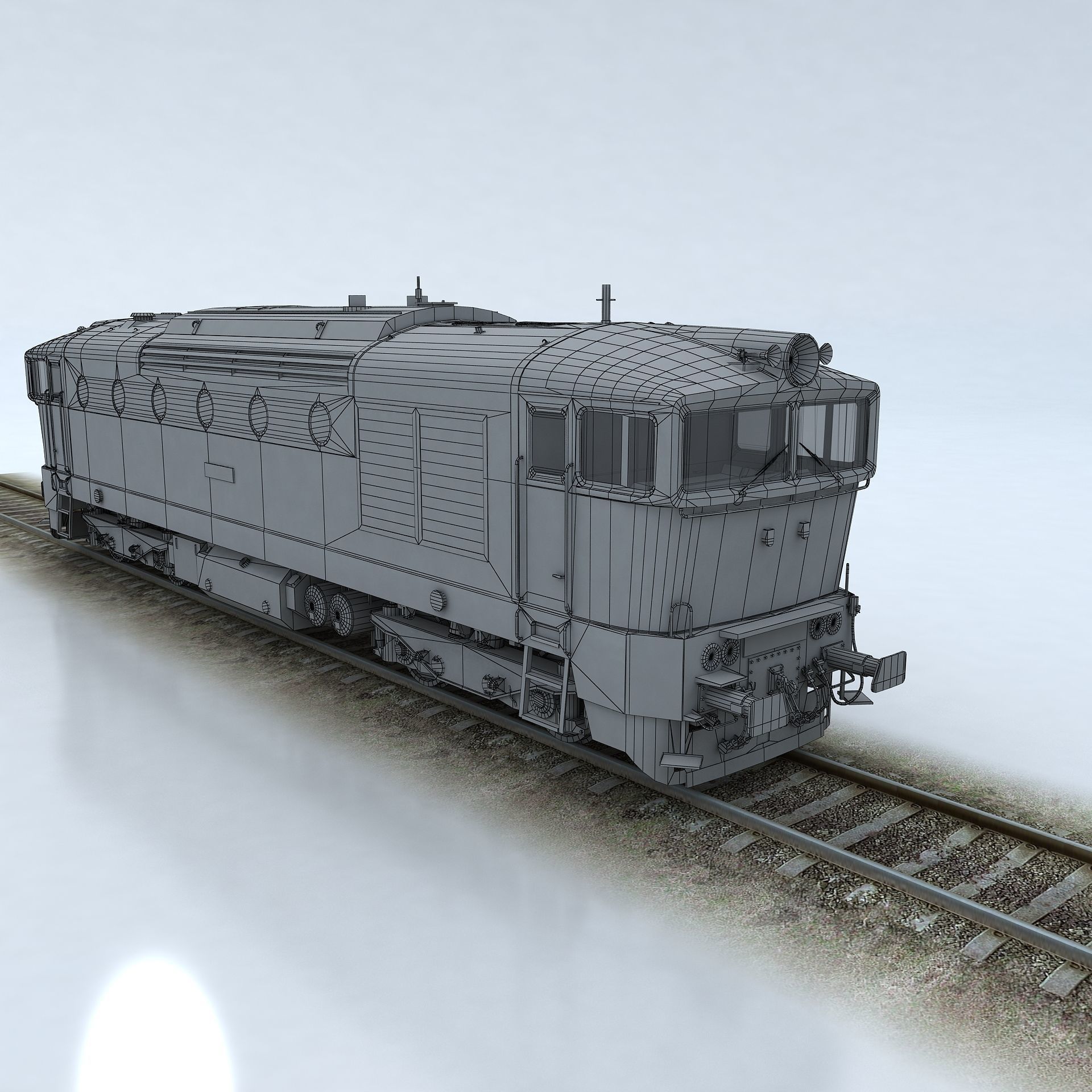 T750 Brejlovec Low-poly 3D model_10