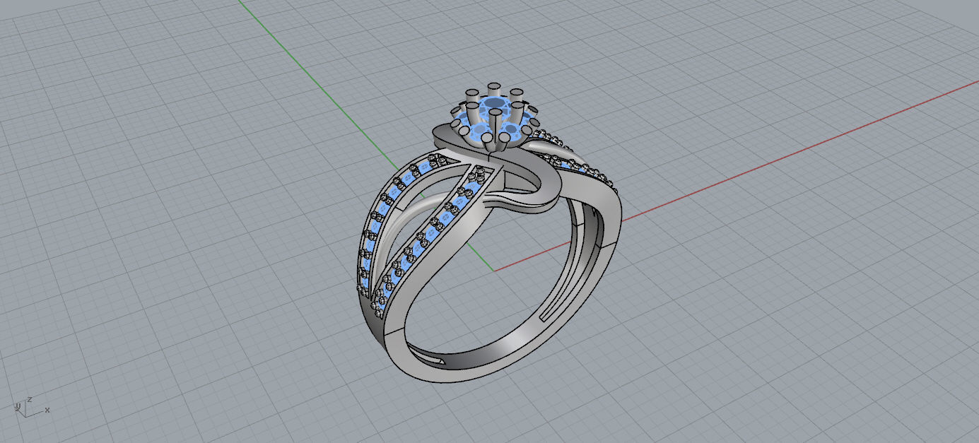 jewelry unique style  3D print model_1