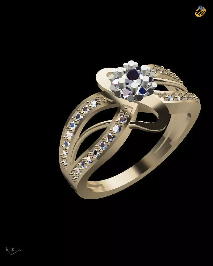 jewelry unique style  3D print model_0