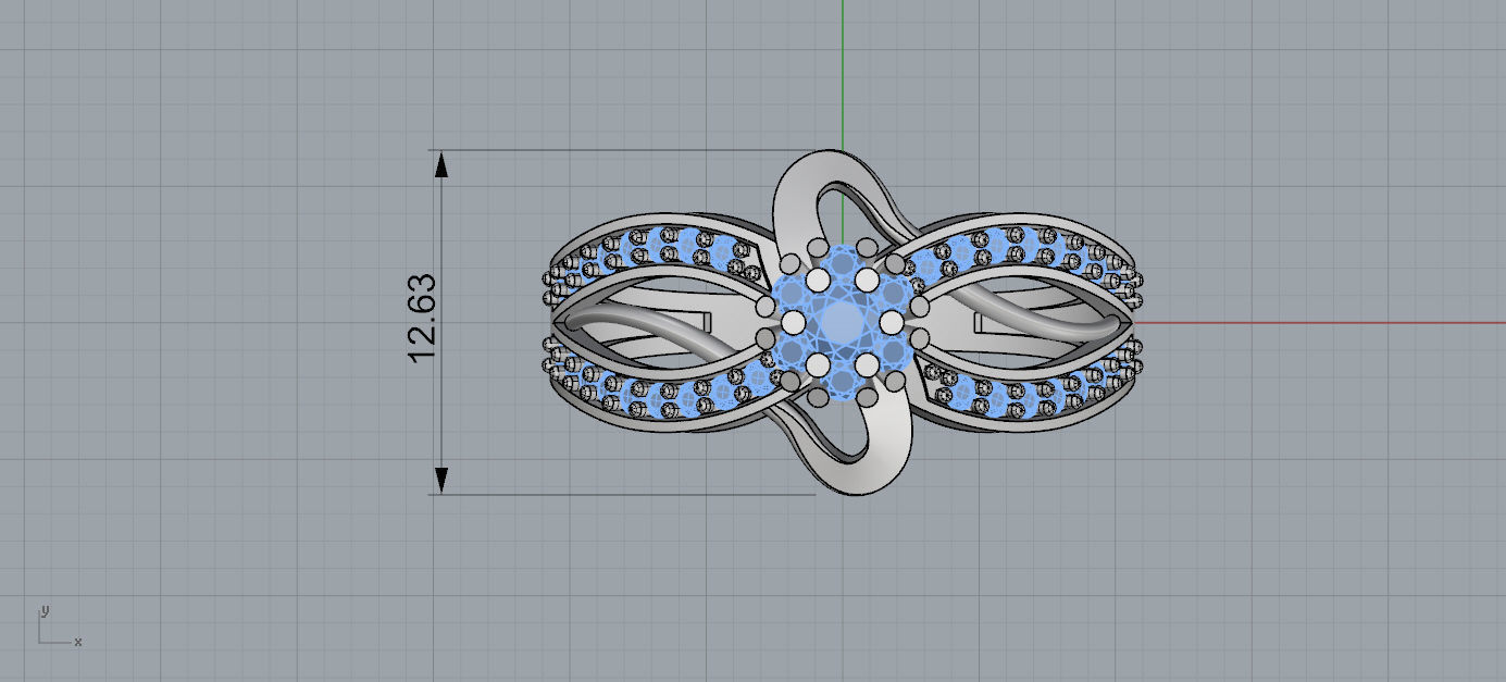 jewelry unique style  3D print model_2