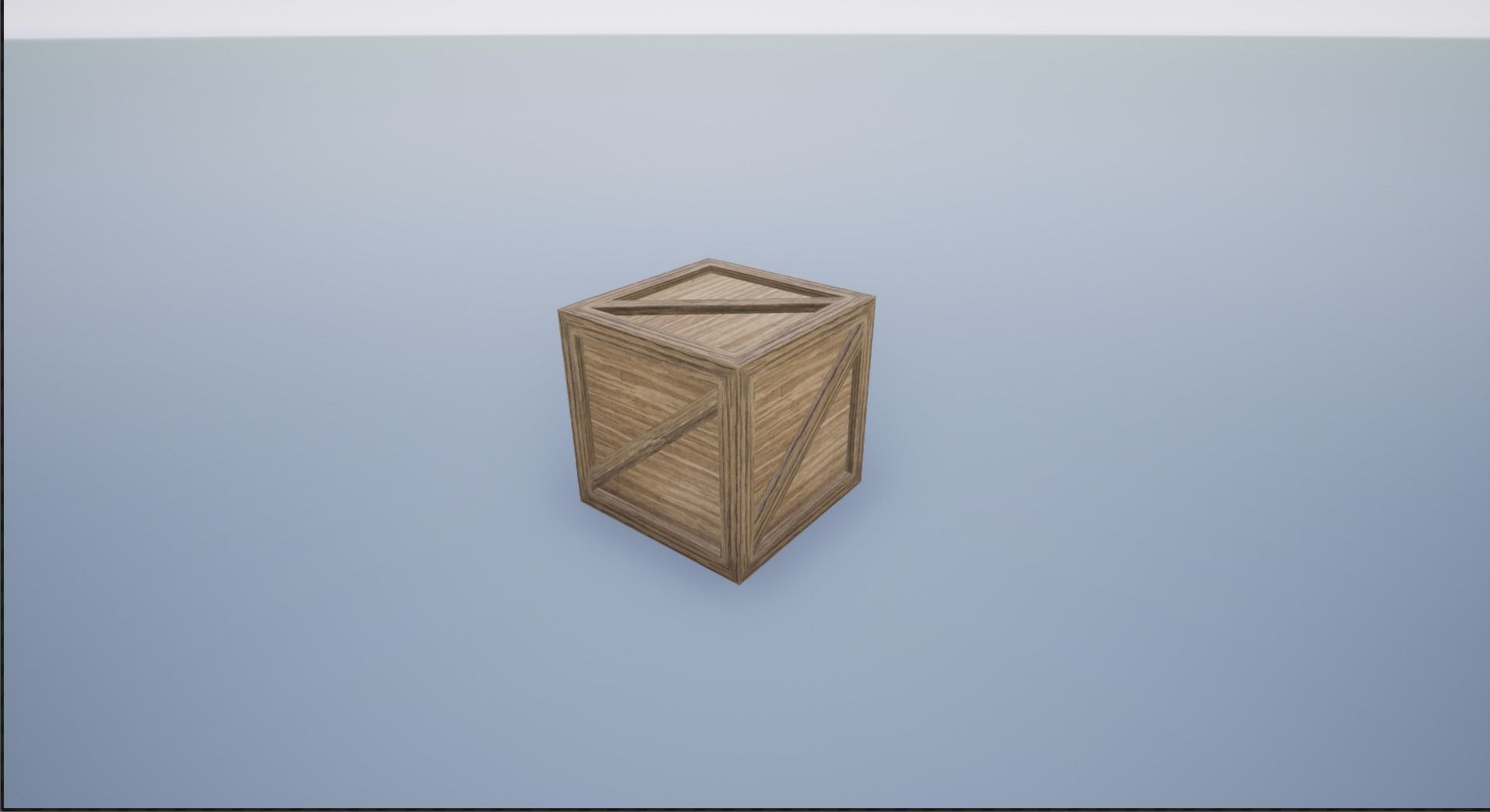 Low Poly Wooden Crates Low-poly 3D model_8