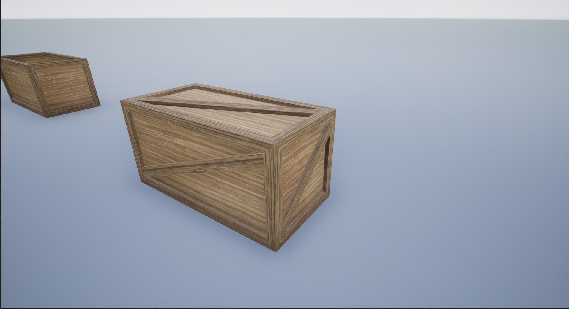 Low Poly Wooden Crates Low-poly 3D model_18