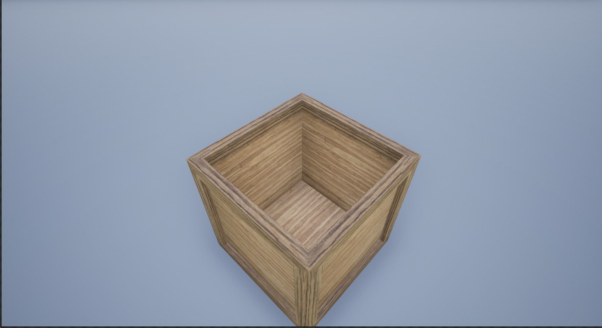 Low Poly Wooden Crates Low-poly 3D model_12