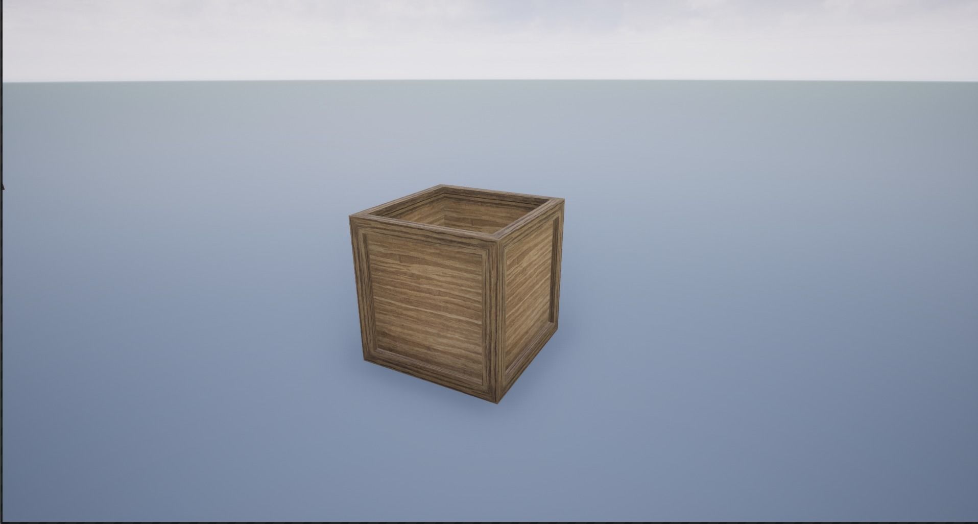 Low Poly Wooden Crates Low-poly 3D model_11
