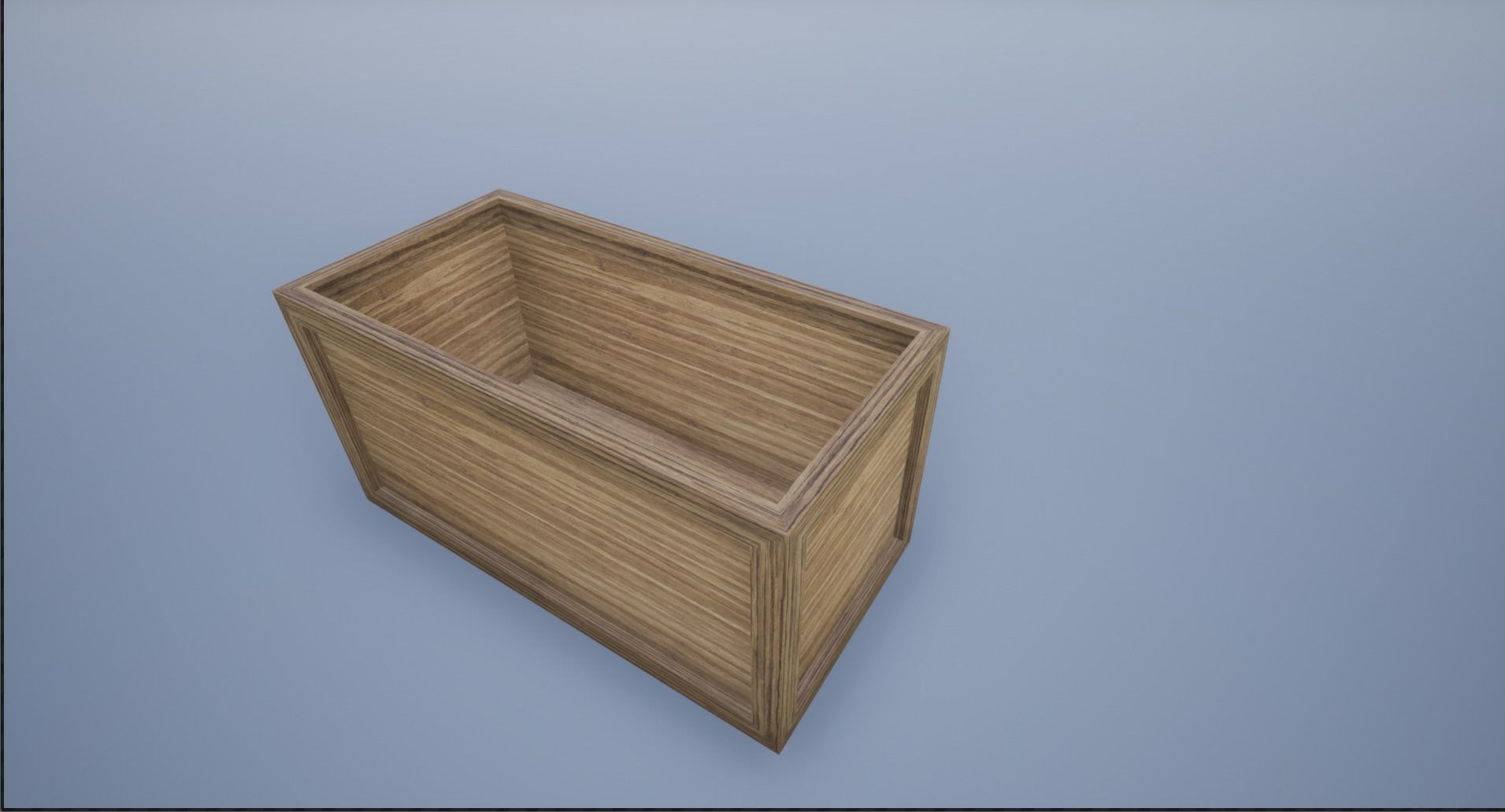 Low Poly Wooden Crates Low-poly 3D model_14