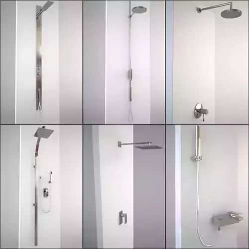 6 Showers Collection stainless steel shower head 