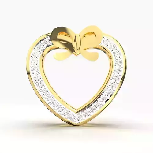 DIAMOND HEART PENDANT