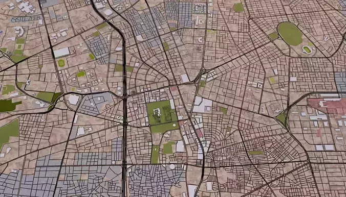 Riyadh City 3D model