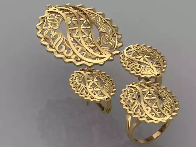 GC GOLD M0033- SMALL set