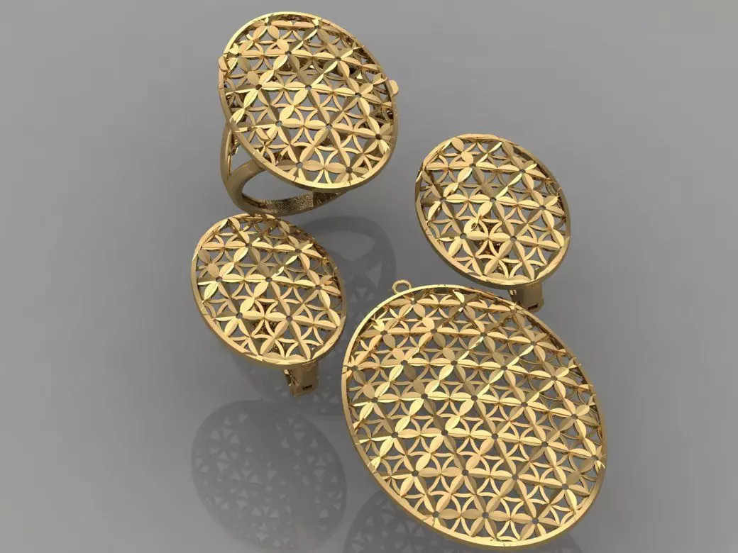 GC GOLD M0034- SMALL set 3D print model_0