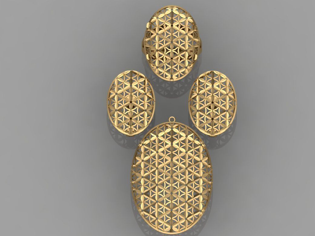 GC GOLD M0034- SMALL set 3D print model_1