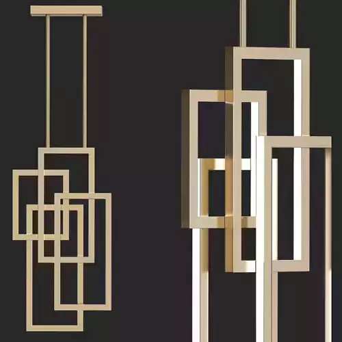 FOYER square hanging from ceiling