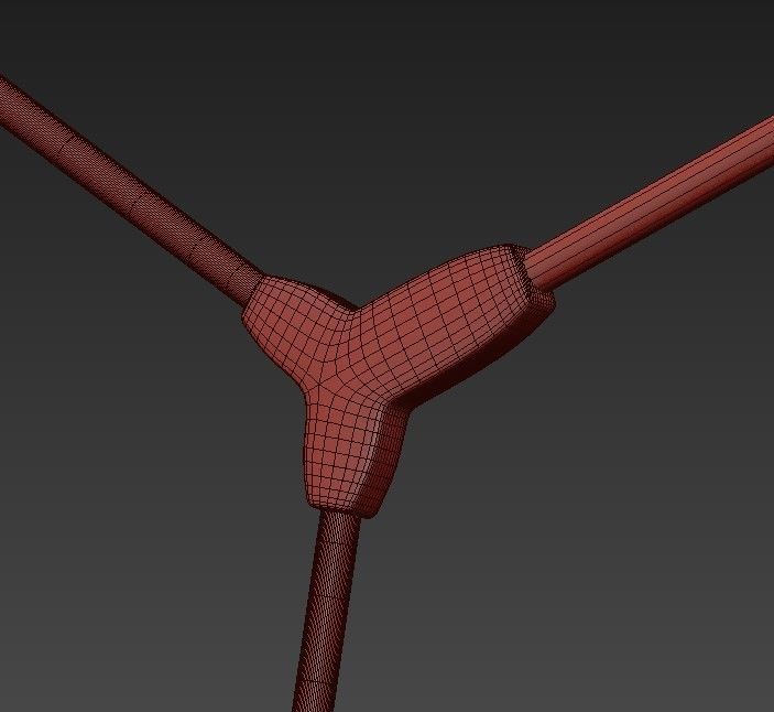 Finnegan 5 light 3D model_6