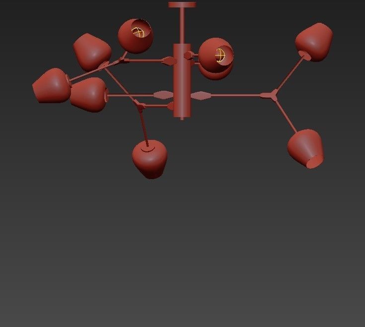 Finnegan 5 light 3D model_1