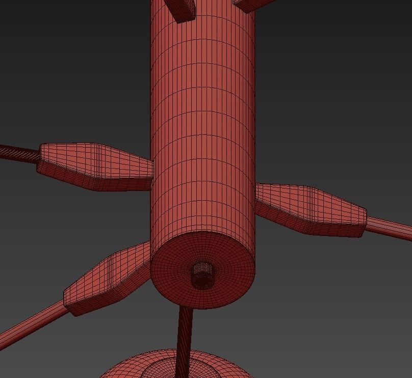 Finnegan 5 light 3D model_5