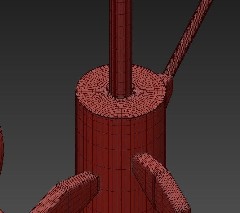 Finnegan 5 light 3D model_8