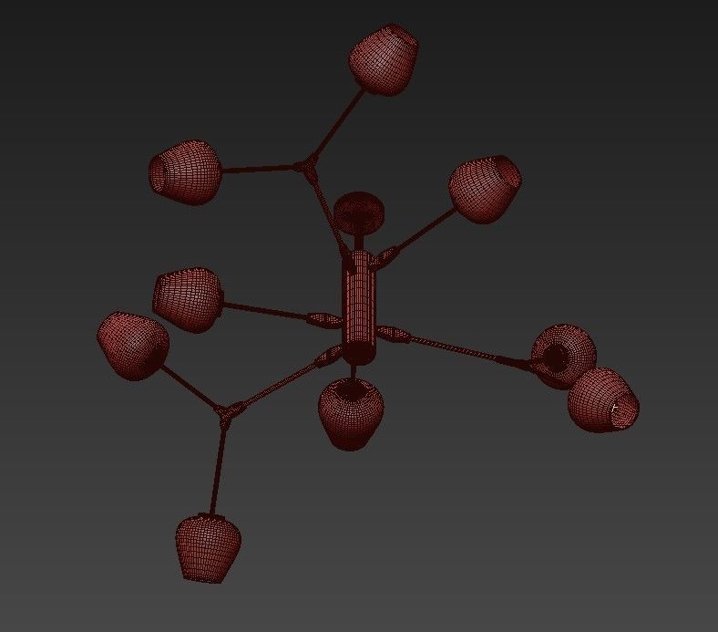 Finnegan 5 light 3D model_3