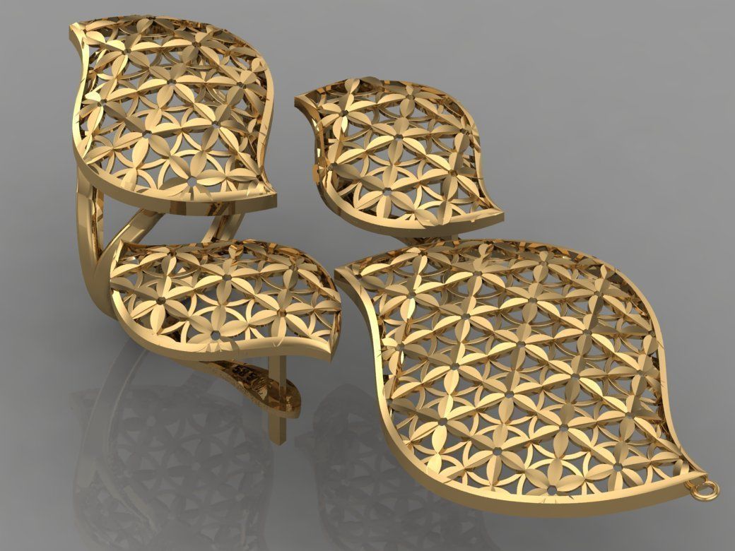 GC GOLD M0035- SMALL set 3D print model_5