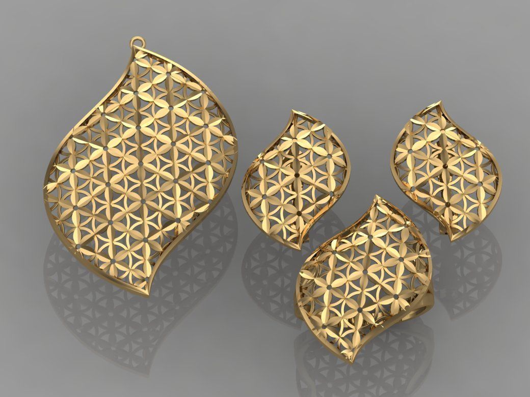 GC GOLD M0035- SMALL set 3D print model_3