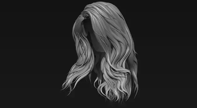 Hair 22 3D model