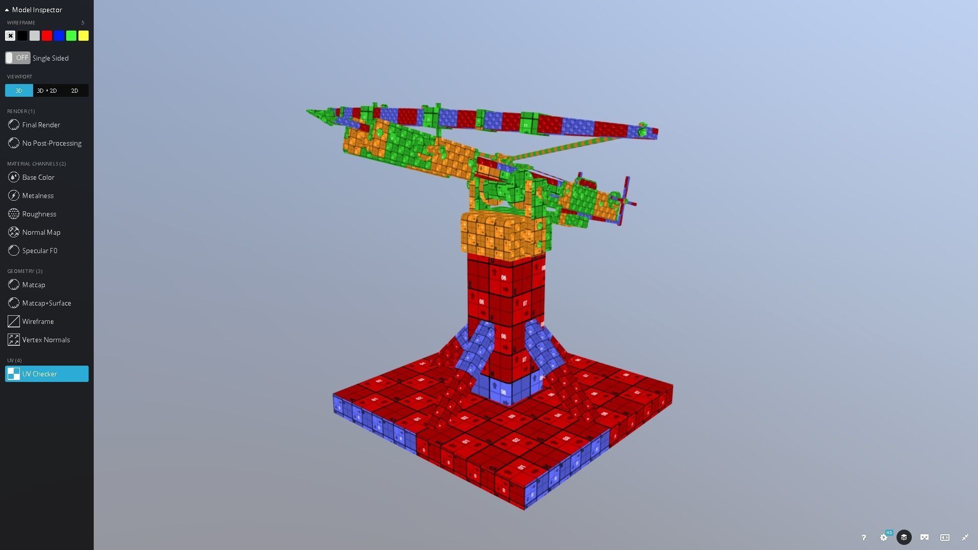 Medieval Siege Ballista Low-poly 3D model_13