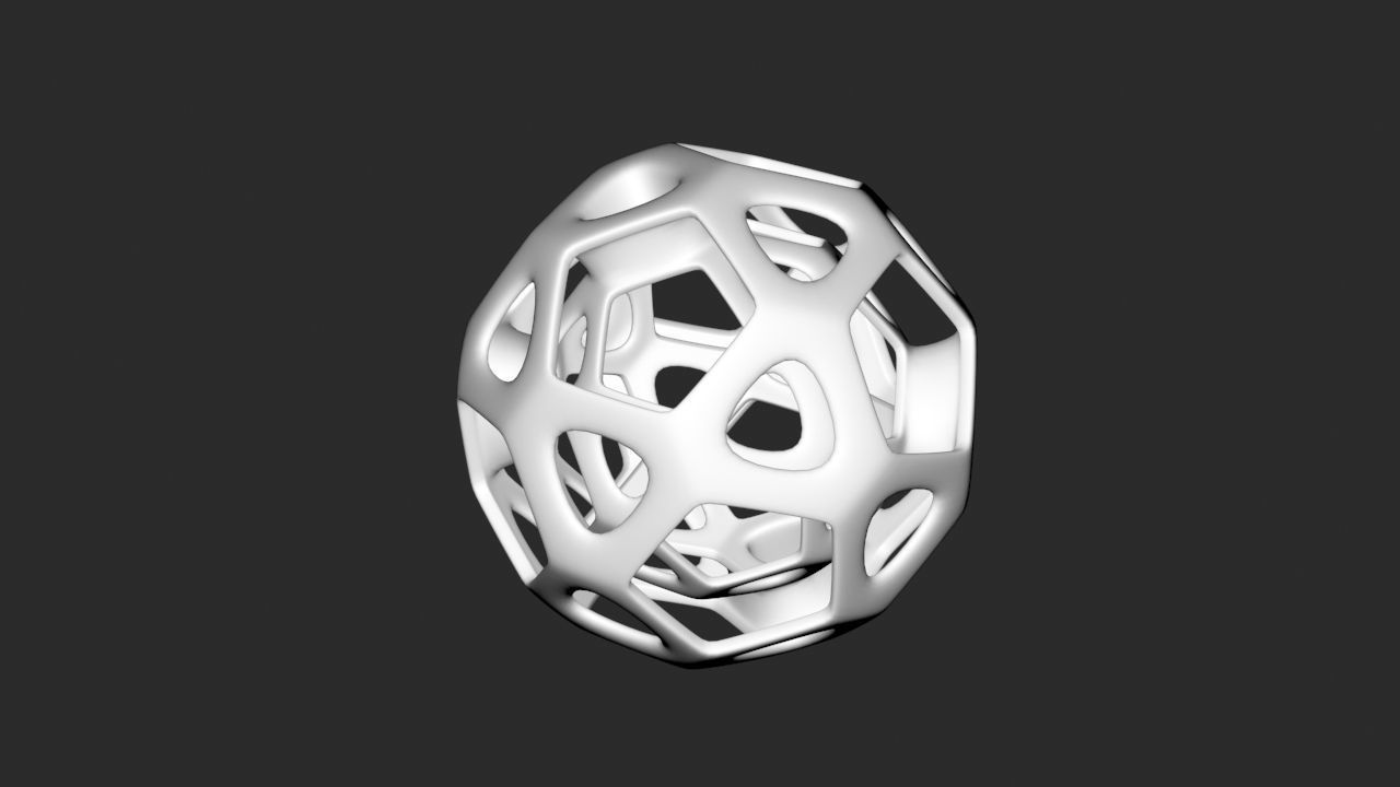 Mathematical  art 3D print model_1
