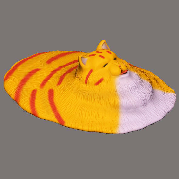 Funny Cat 3D print model_1
