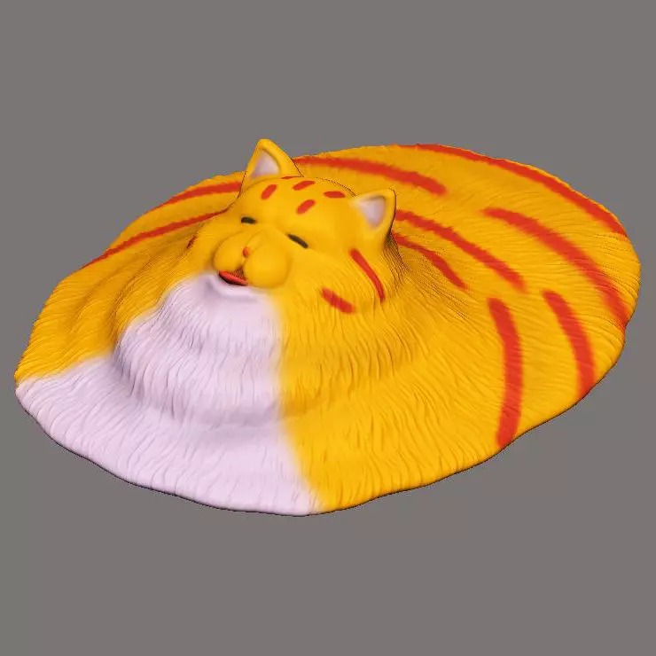 Funny Cat 3D print model_0