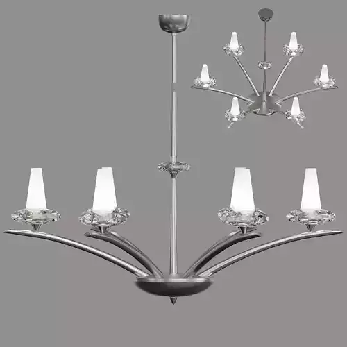 Dubai chandelier with four lights