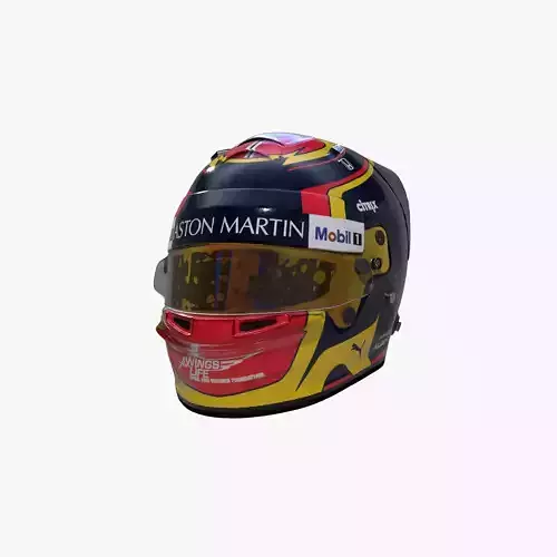 Albon helmet 2019