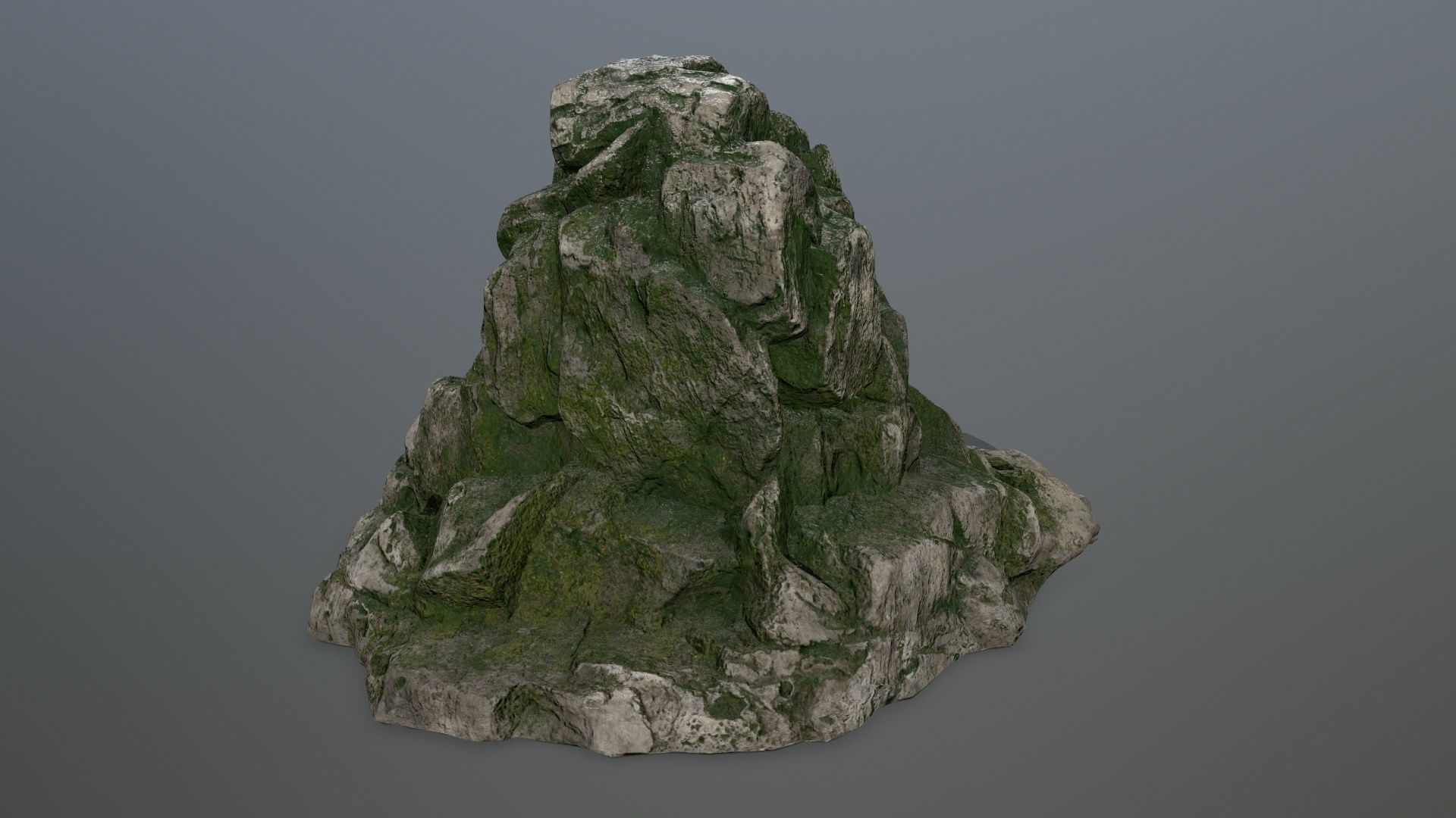 skull gate Low-poly 3D model_6