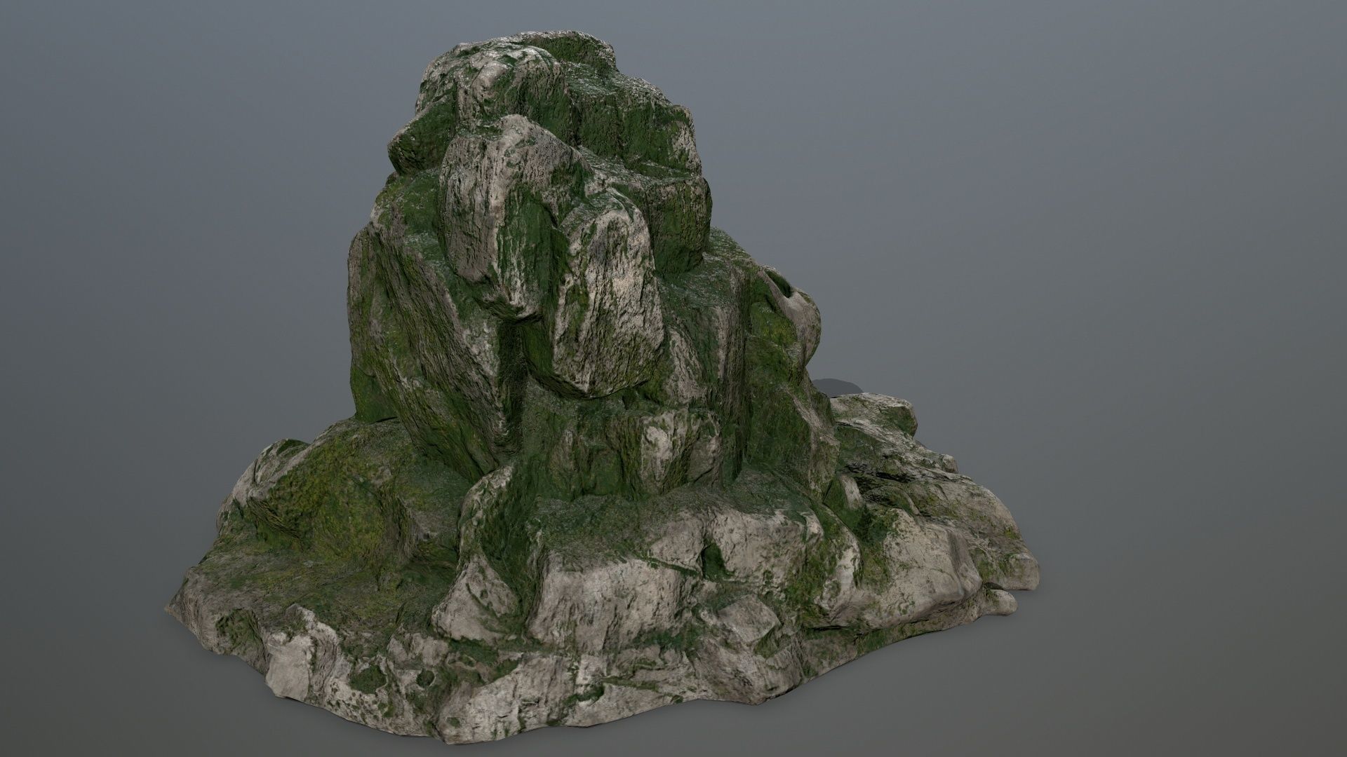 skull gate Low-poly 3D model_5